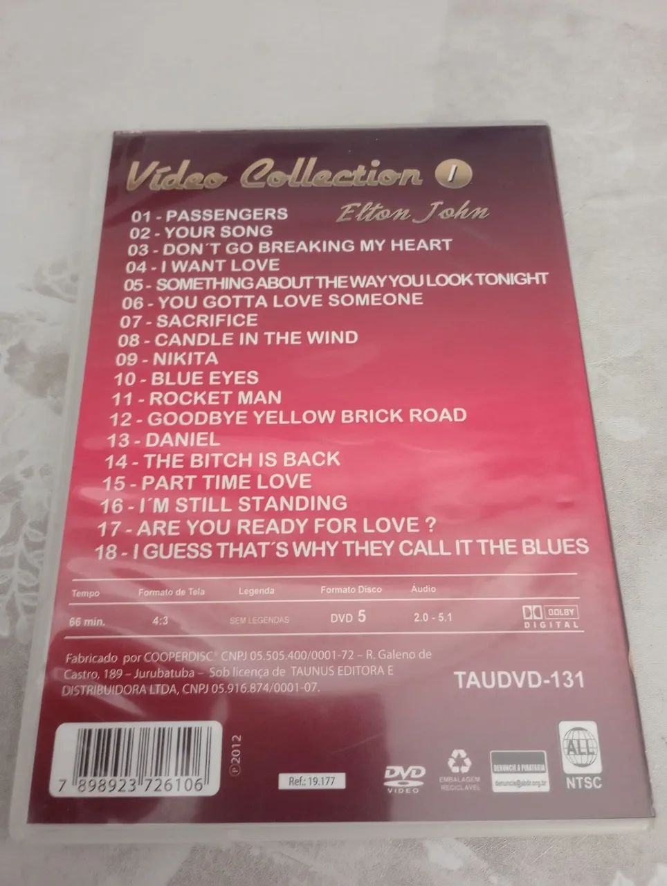 DVD Elton John, collection  - Foto 3