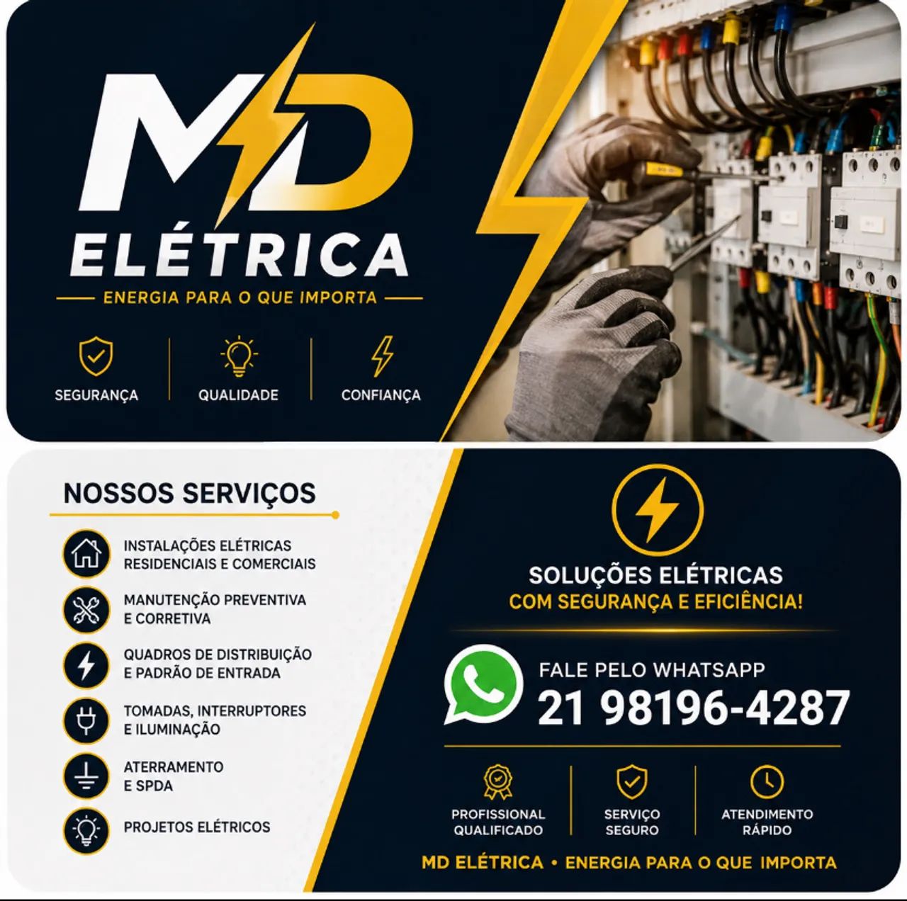 Eletricista Rio de Janeiro 24 horas 