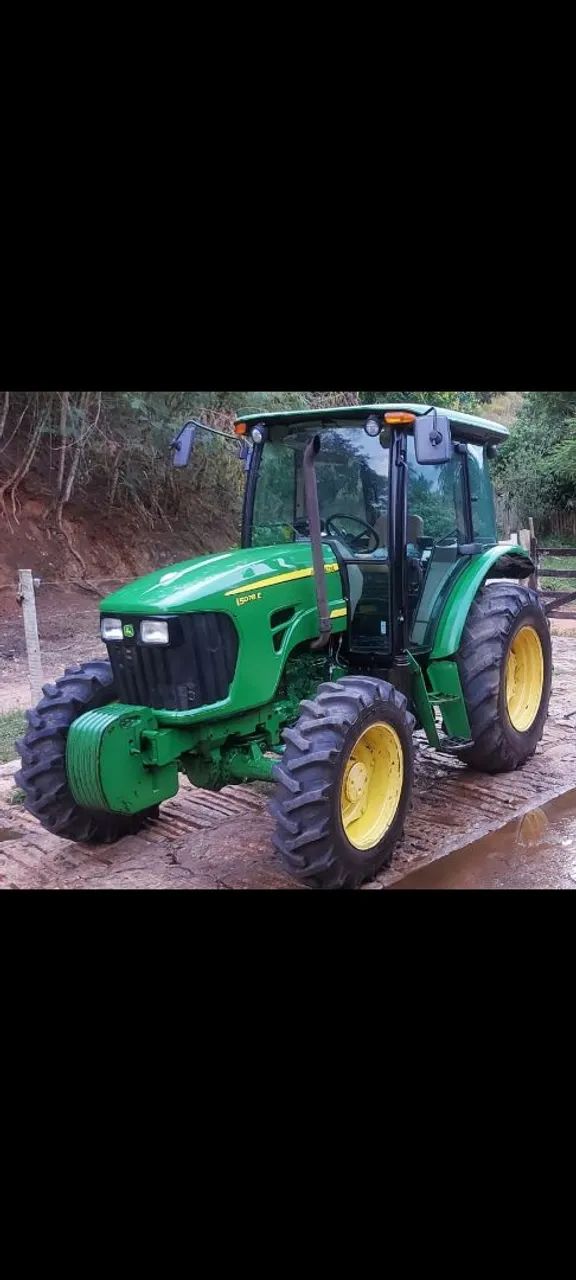Trator John Deere 5078e Cabinado  - Foto 2