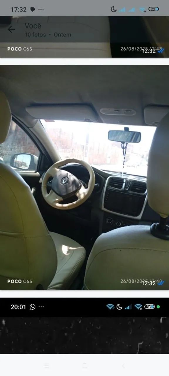 Renault Logan Expression Flex 1.0 12V 4P 2017 - Foto 3