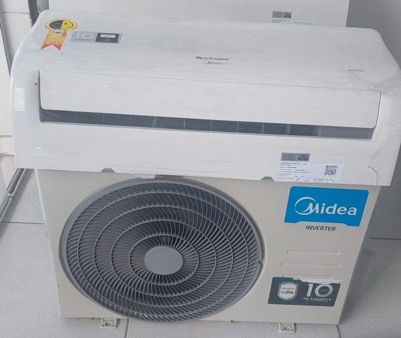 Ar Condicionado Split 9000btus Inverter Springer Mídea  - Foto 3
