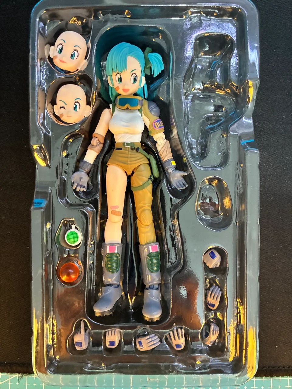 Dragon Ball - Bulma Bandai e Moto com Goku Black Hole - Foto 3