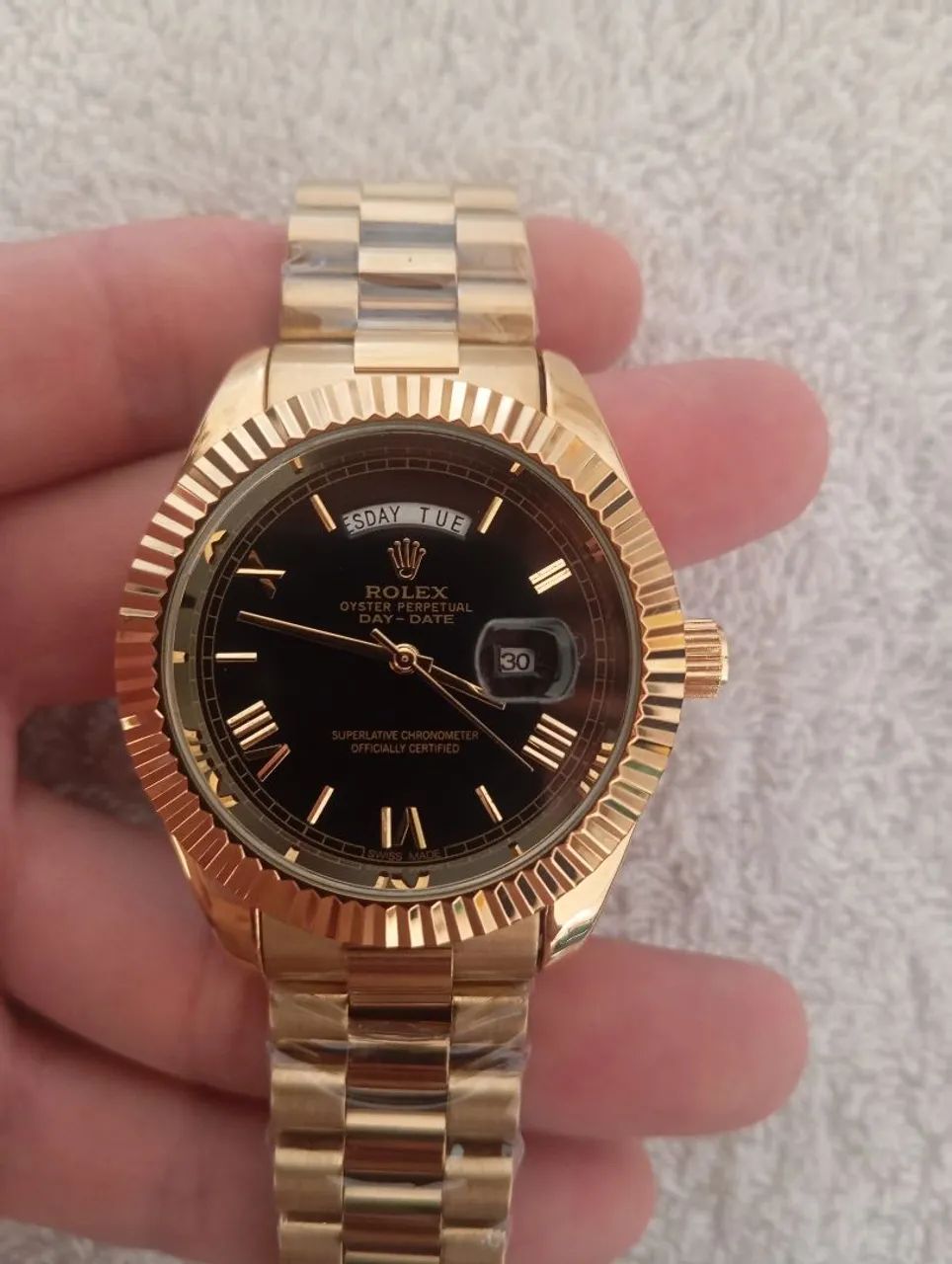Relógio rolex presidente, 1 linha,100% funcional  - Foto 2
