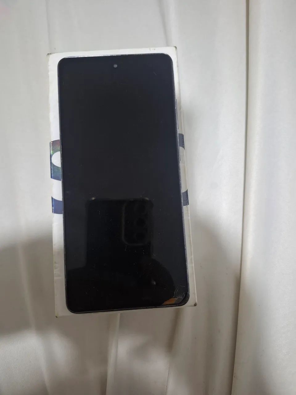 Celular sansung S20 FE tela quebrada com nota ligando mas tela preta 