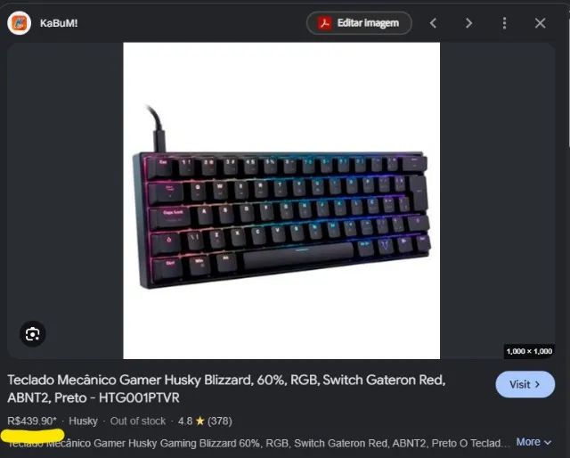 Kit Mouse e Teclado Gamer - Foto 4