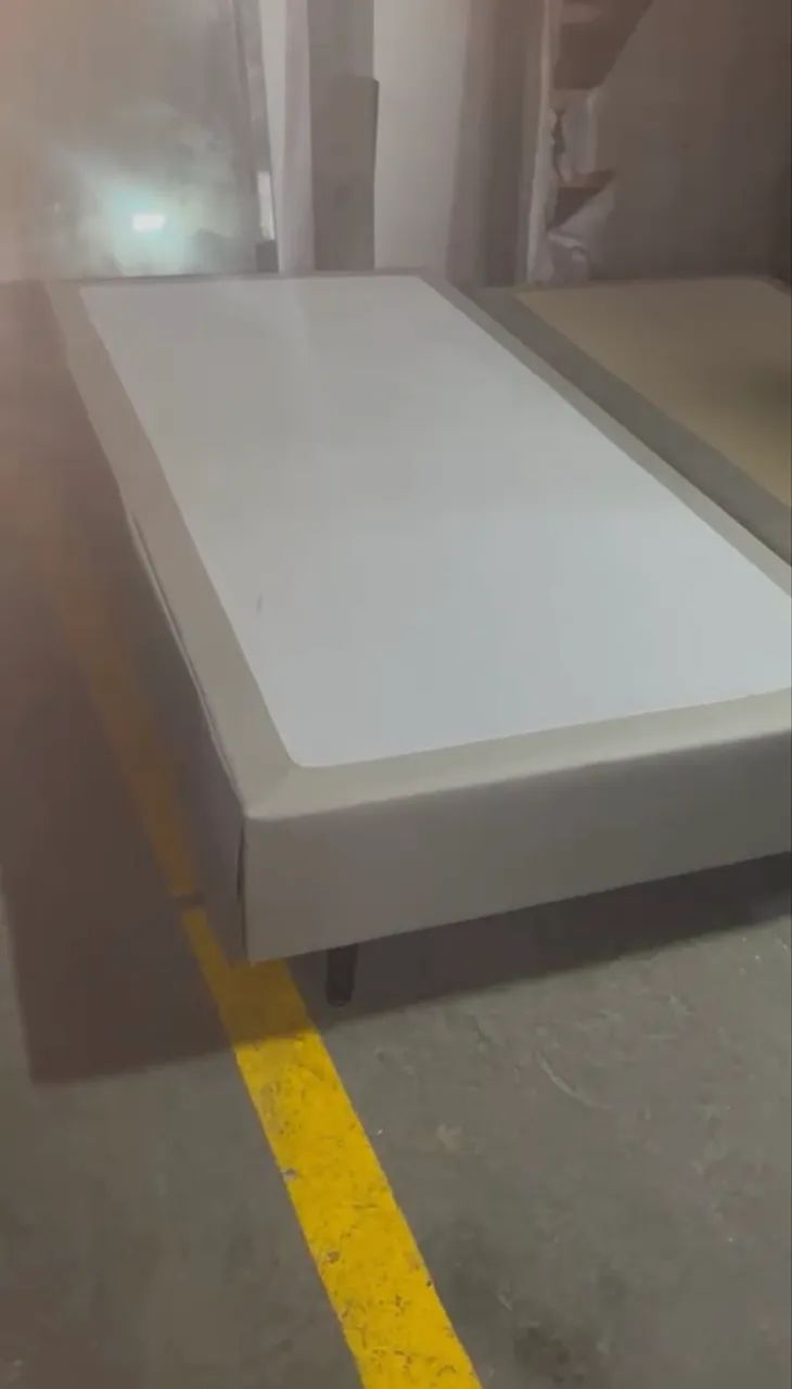 Cama de casal 2x2 ou cama de solteiro 1x2, ambas com a base  - Foto 4