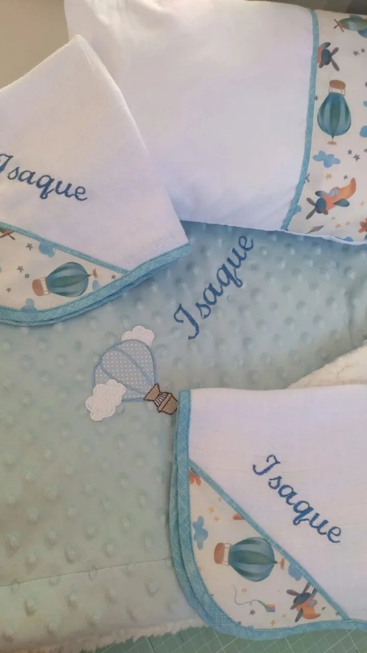 Enxolva de bebê personalizado - Foto 5
