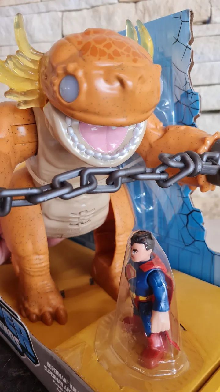 Superman e monstro imaginext  - Foto 5