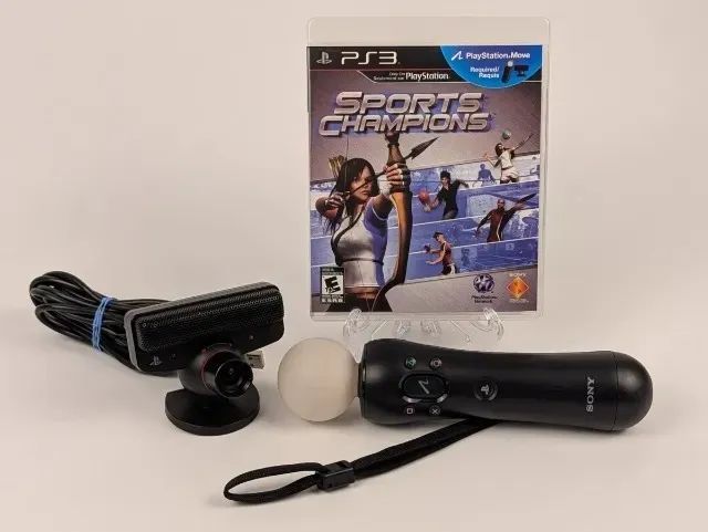 Kit Motion PS3 - PS Move + PS Eye + Jogo - Foto 3