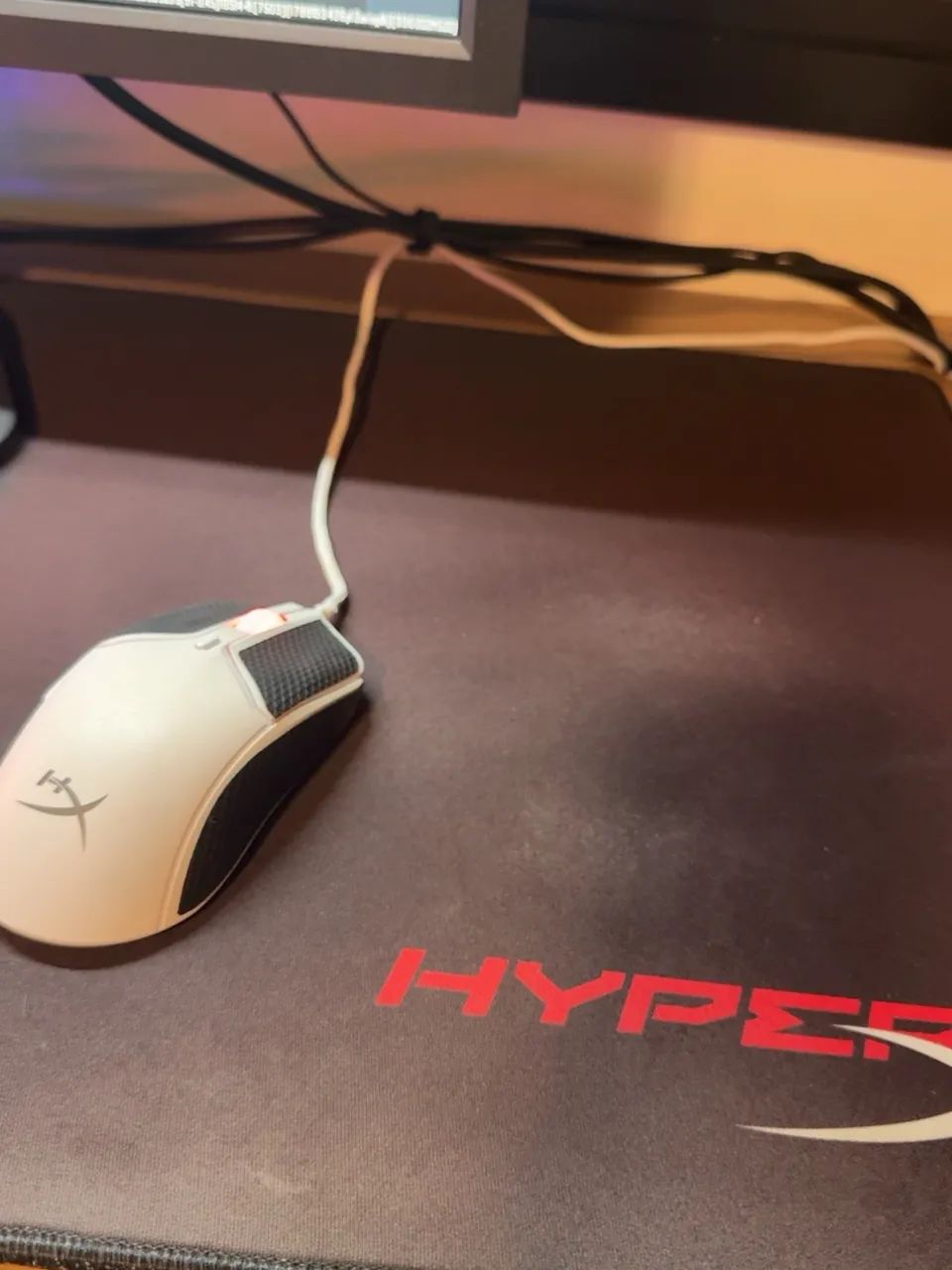 Mouse HyperX Pulsefire Haste 2 + Mousepad Fury S XL 90cm - Foto 4