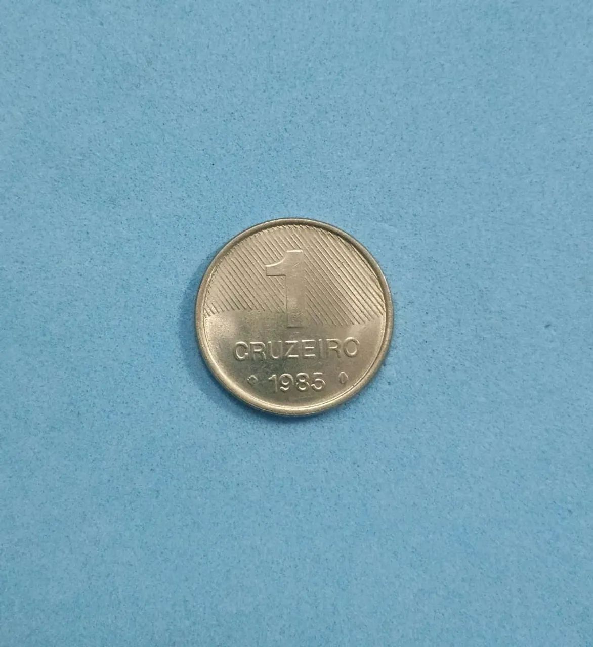 Moedas antigas 1 cruzeiro 1985  - Foto 2