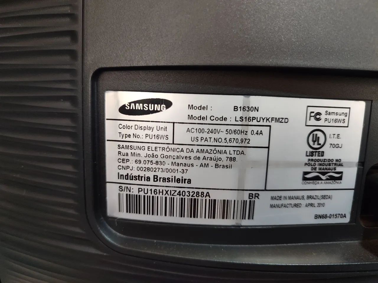 Monitor Samsung 16" - Foto 2