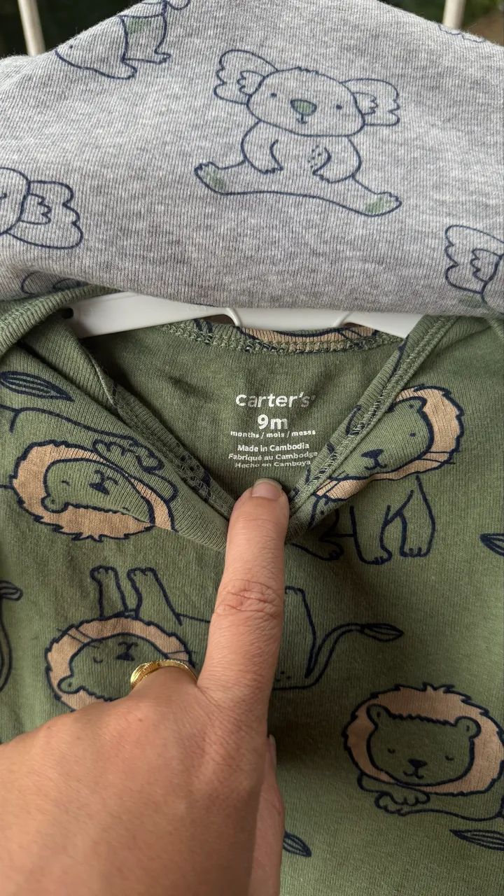Kit Bodys Carters TAM: 9m - Foto 4
