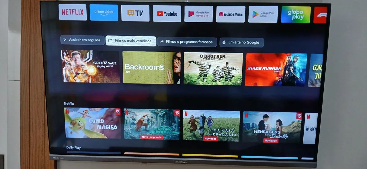 TV BRITÂNIA LED - 32 POLEGADAS - Foto 3