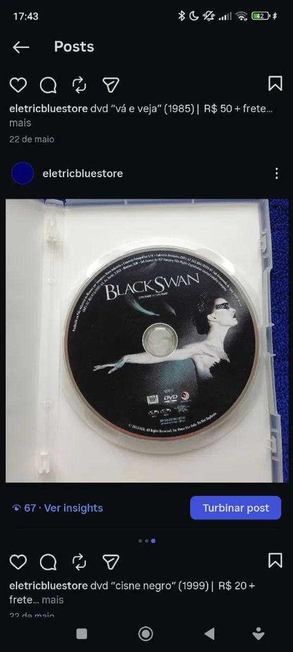 Cisne Negro (2004) - DVD - Foto 3