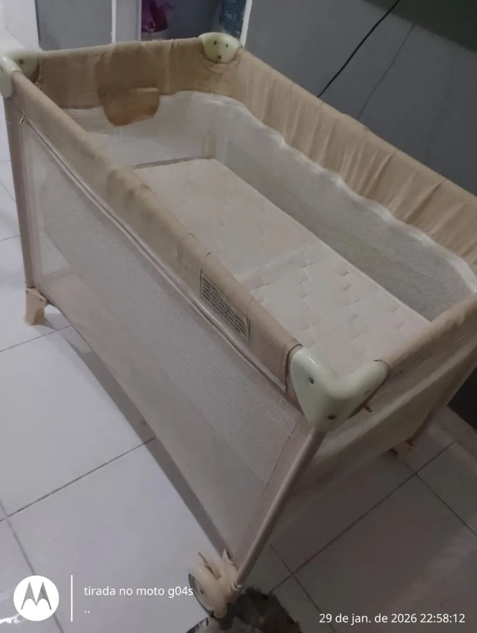 Berço cercadinho Burigotto