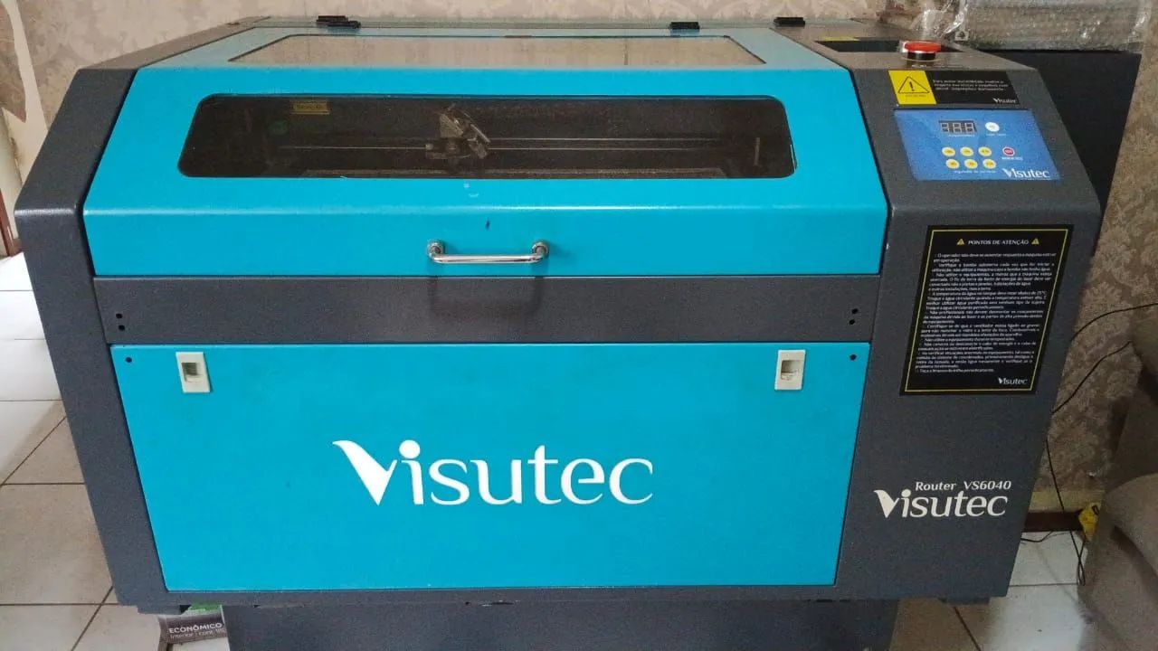Maquina gravação a laiser 