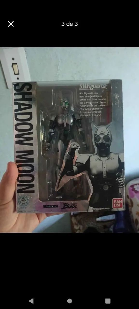 Boneco Shadow Moon figuarts para colecionador  - Foto 3