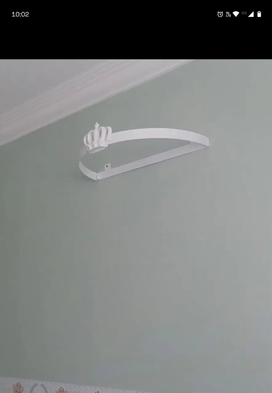 Decoração Quarto de Bebê - Dossel + Mosquiteiro + Kit Higiene - Foto 3