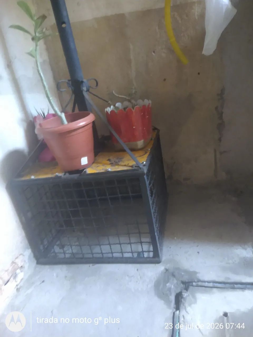 Vendo uma lixeira