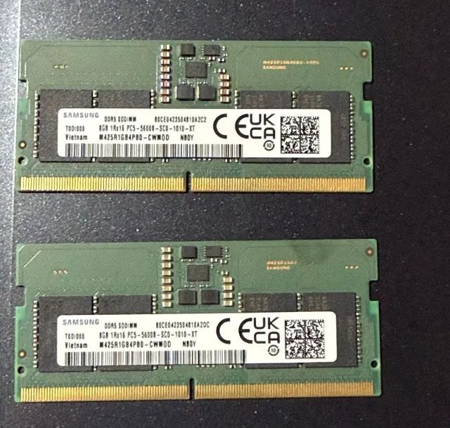 Kit 2x Memória RAM SAMSUNG 8GB DDR5 5600 (16GB) - Memória RAM