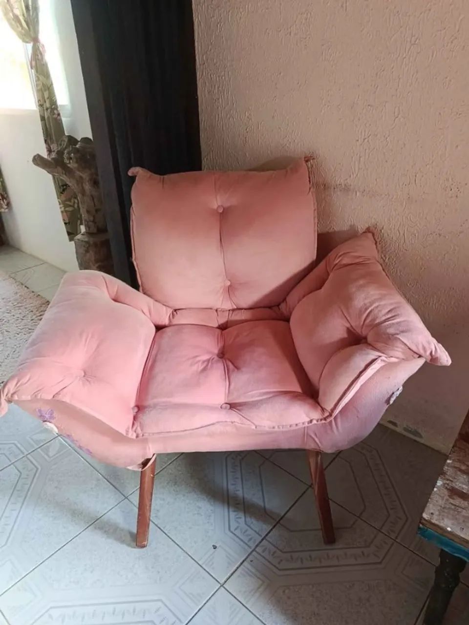 sofa namoradeira + 2  poltronas - Foto 4