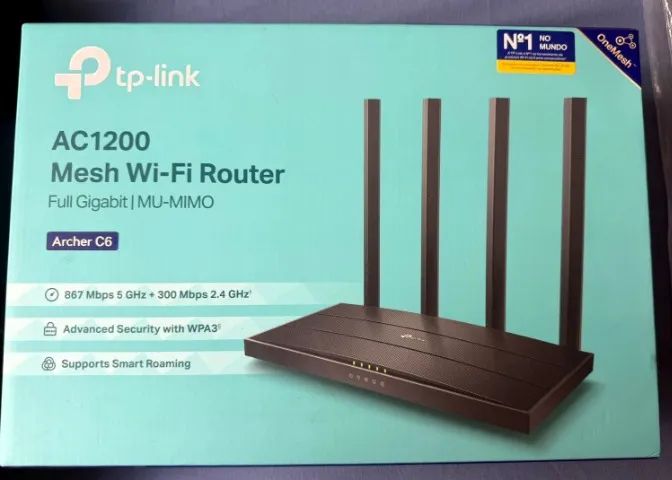 Roteador TP-Link Archer C6 V3 AC1200
