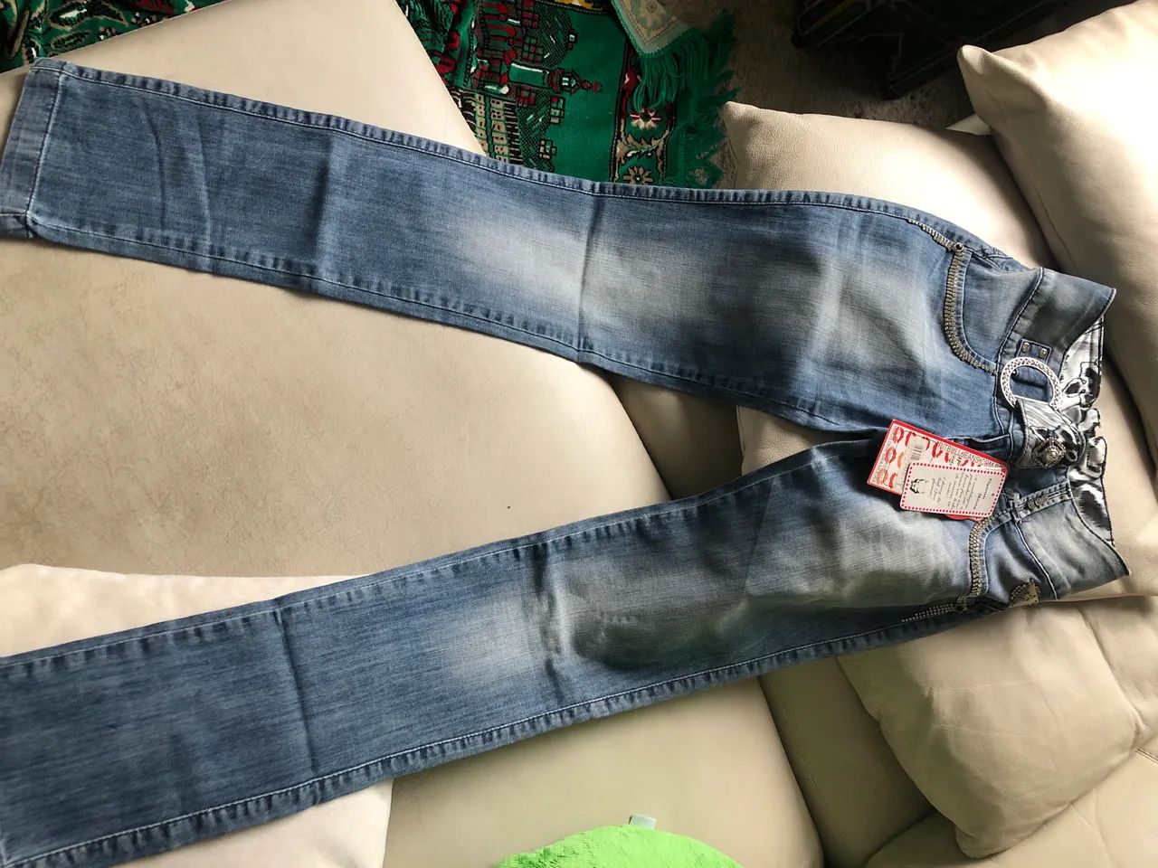 Calça Jeans Marca PitBull Original número 36 - Foto 2