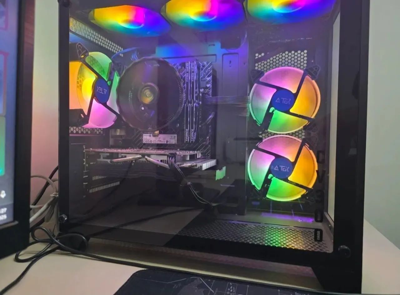 PC Gamer + Headset Gamer Mancer Crater - Foto 5