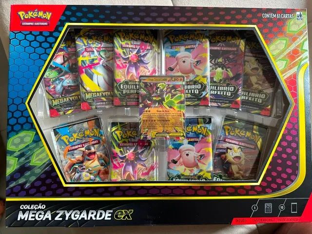 BOX COLEÇÃO MEGA ZYGARDE EX - POKEMON 