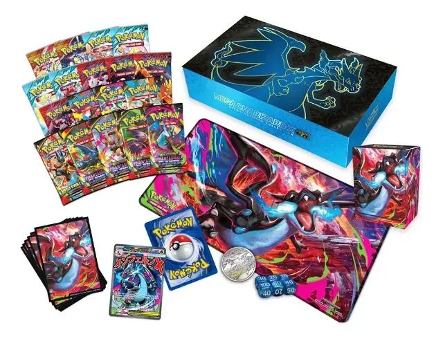 upc Mega Charizard X EX Pokémon Inglês Box - Foto 2