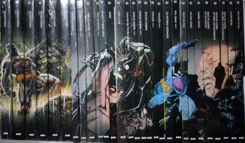Coleção A Lenda do Batman Eaglemoss Completa + Especial Batman Eterno UK (85 Livros Total) - Foto 4