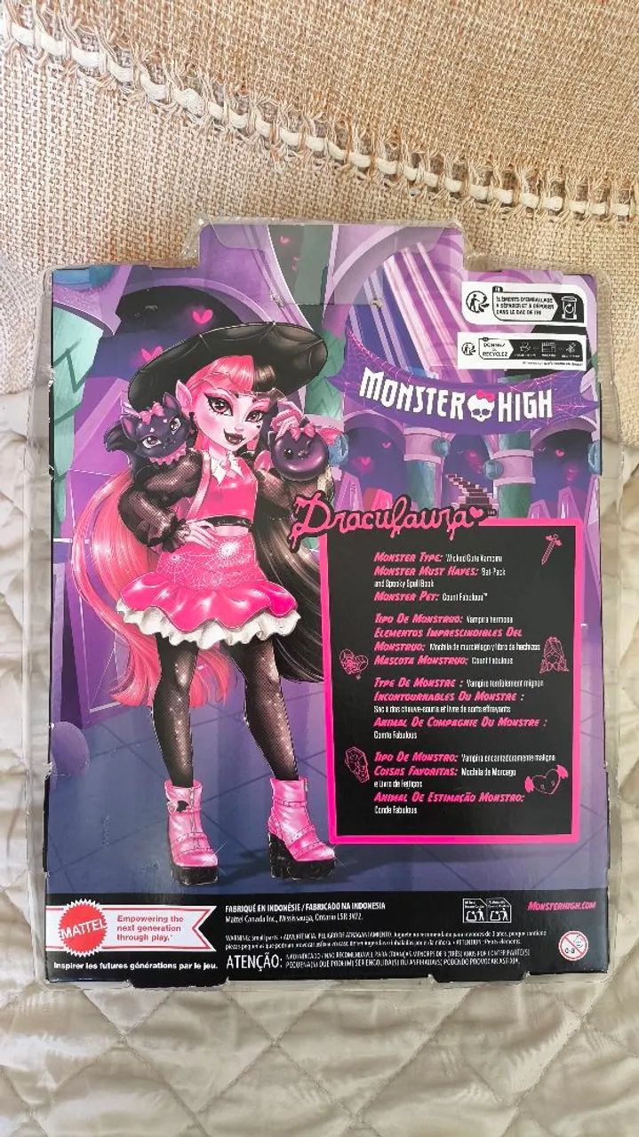 Caixa Draculaura G3  - Foto 2