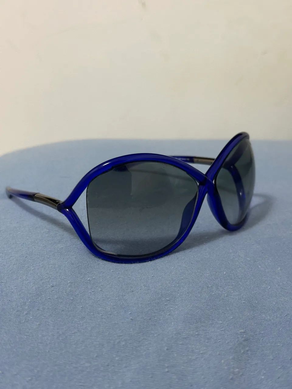 Óculos de sol Tom Ford azul (TF0009) - Foto 2