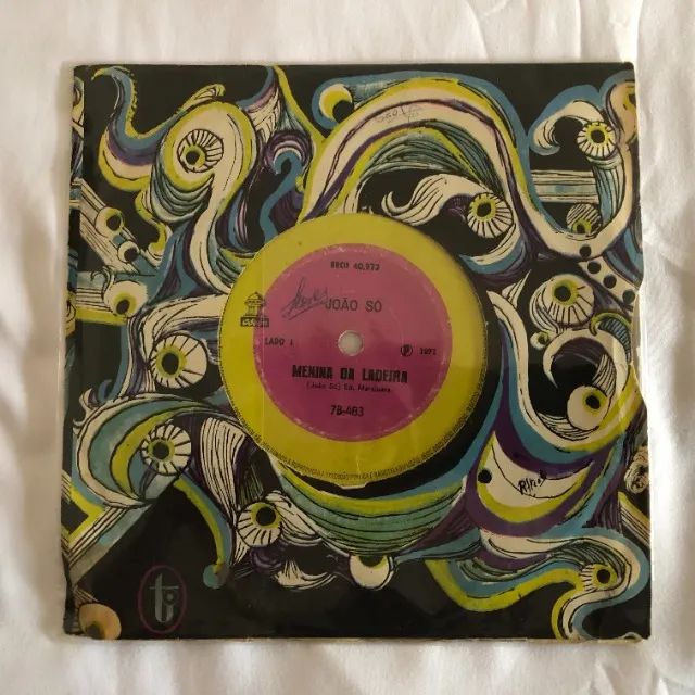 João Só: Menina Da Ladeira (1971) Disco Vinil Compacto