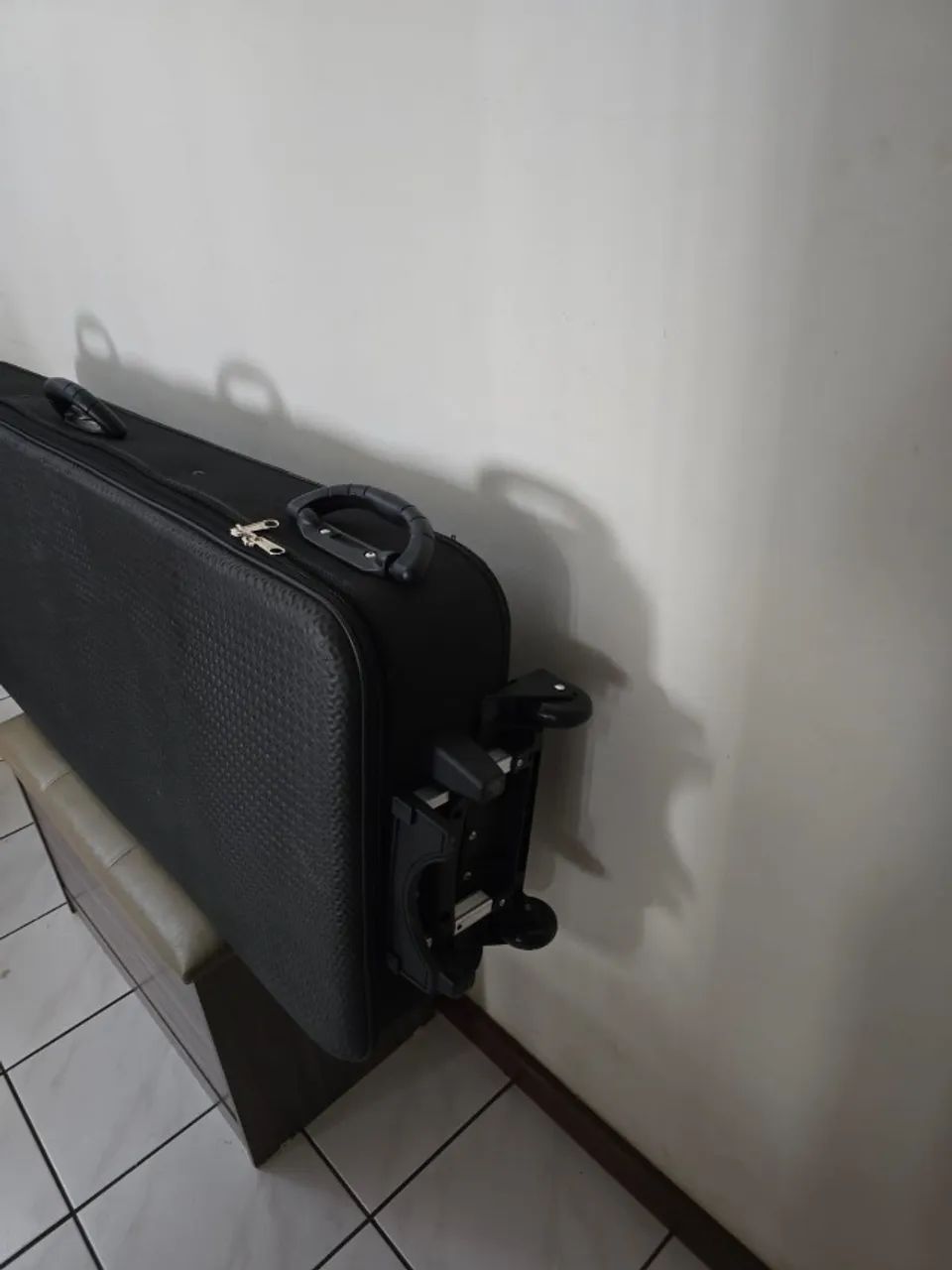 Semi Case para Teclado 76 Teclas Com Rodinhas Solid Sound - Foto 3