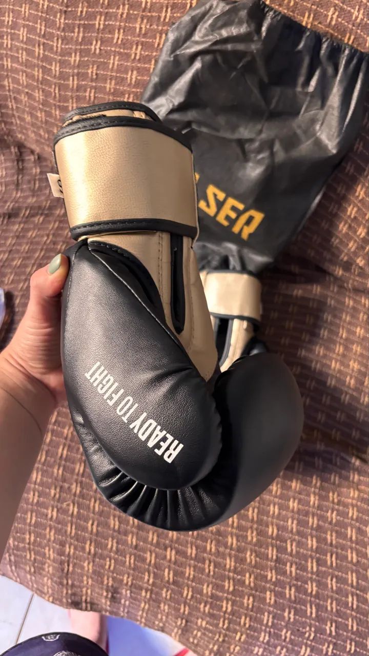 Luva de Boxe Pulser 12 oz - Semi Nova - Foto 2