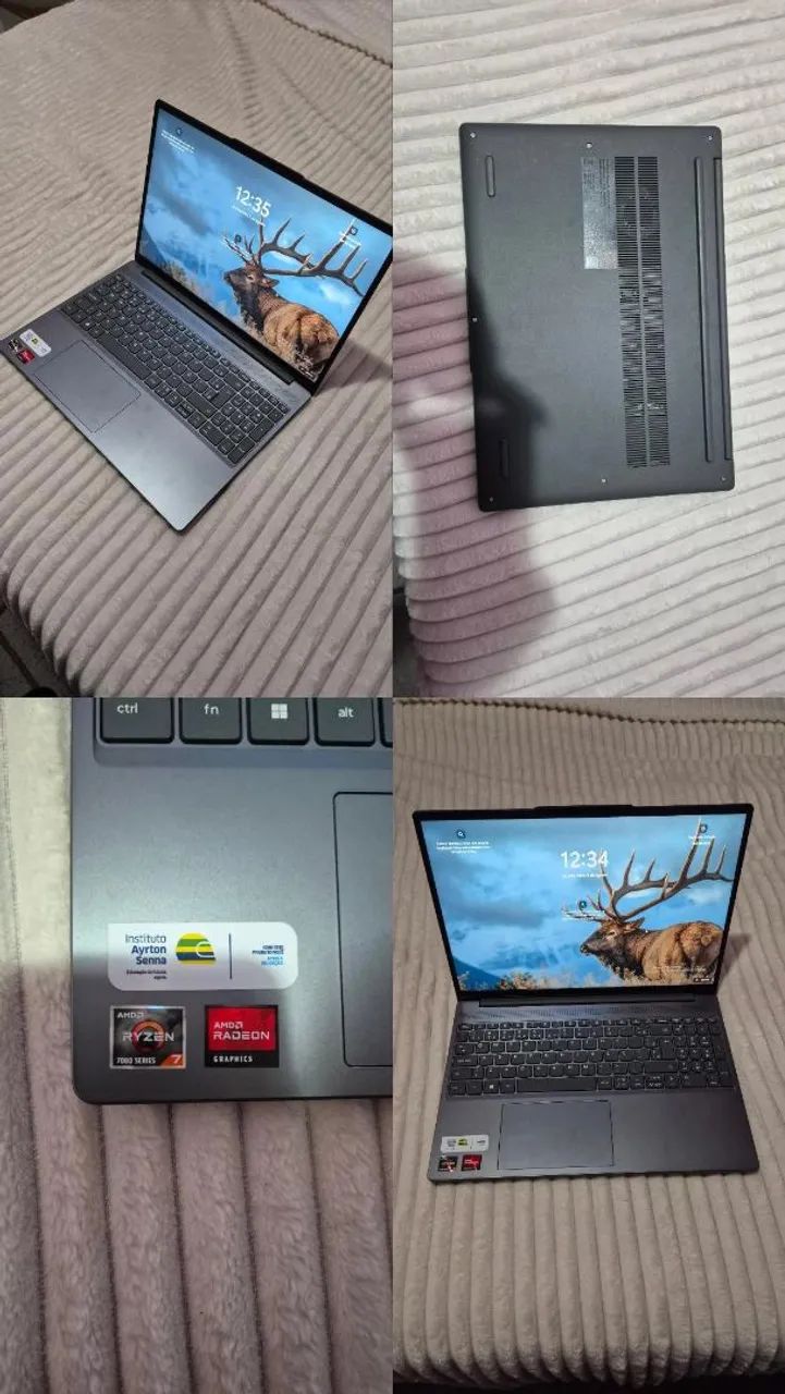 Notebook Lenovo ideapad Slim 3 Rizen 7 - Foto 2
