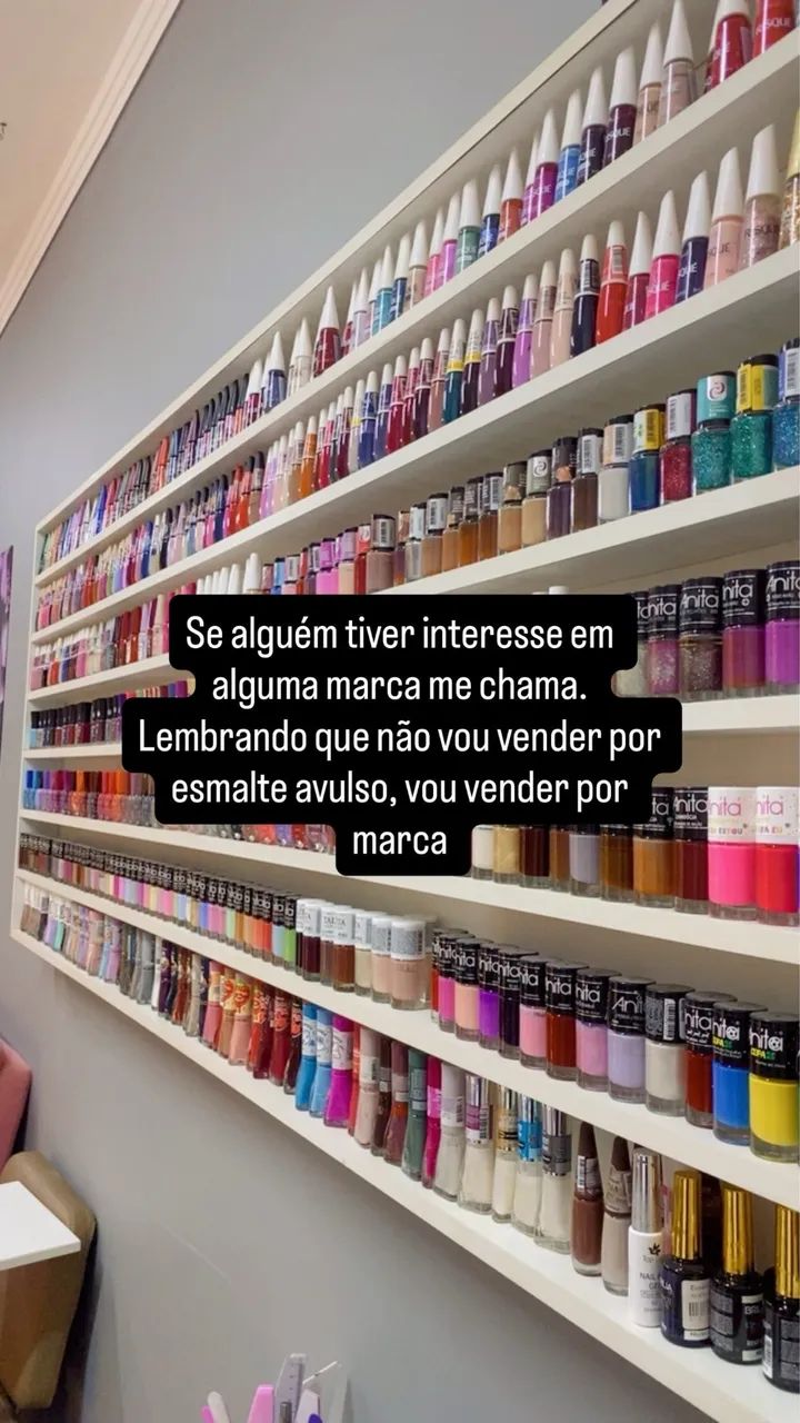 Esmaltes e expositor manicure  - Foto 3