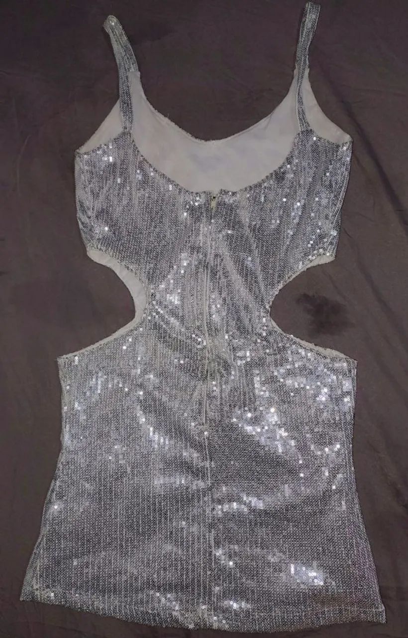 Vestido prata - curto  - Foto 2