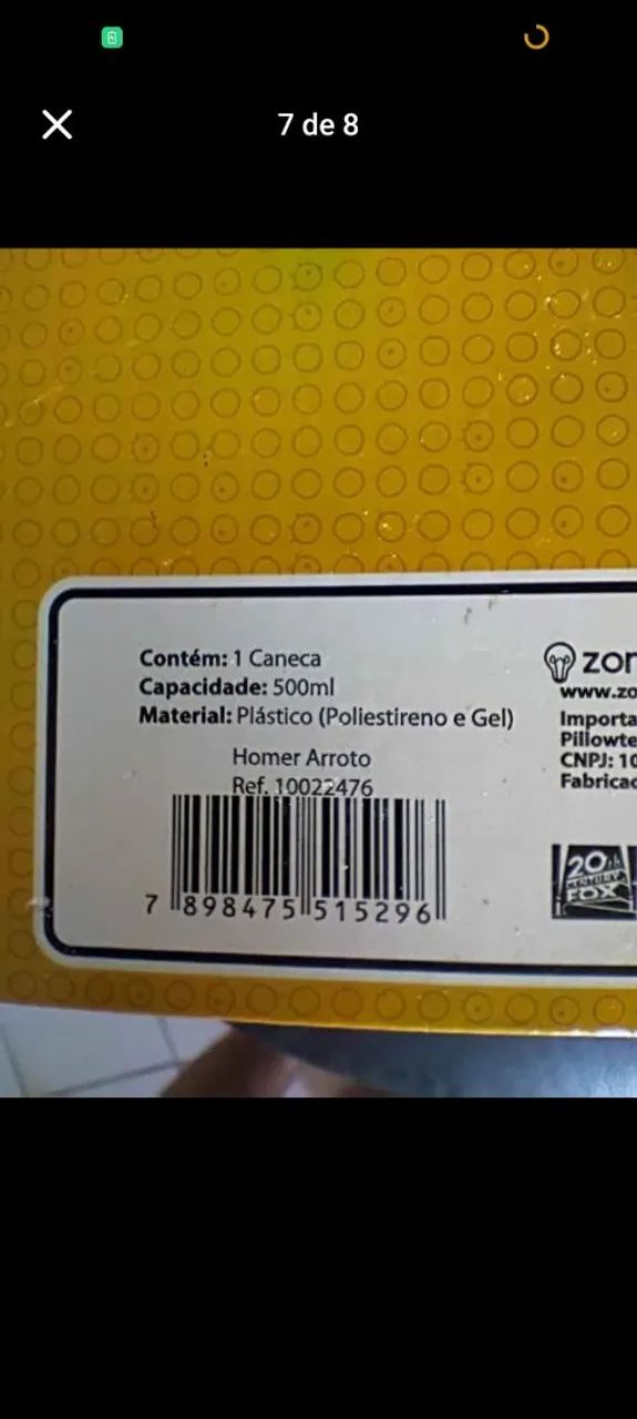 Vendo Caneca De Chopp Homer Simpsons Arroto 500 Ml - Foto 3