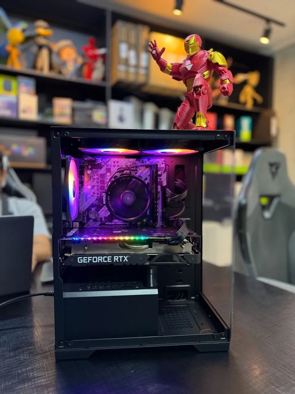 CPU gamer Ryzen 5 5500 RTX 3059 - Foto 3