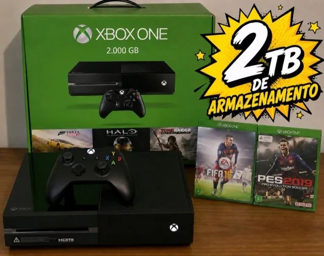 Xbox One (2 TB de Armazenamento)