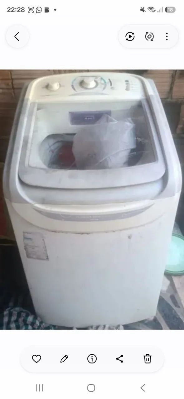 Máquina de lavar 