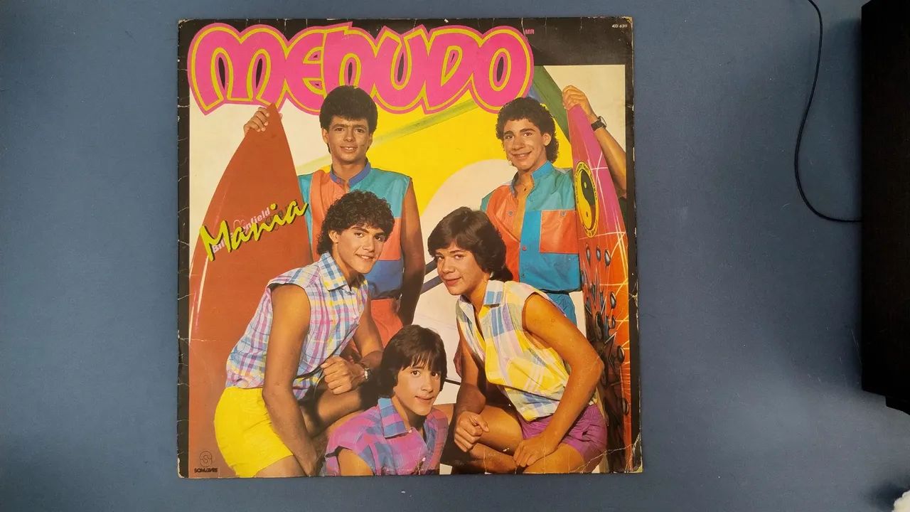 Disco Vinil Menudo Mania