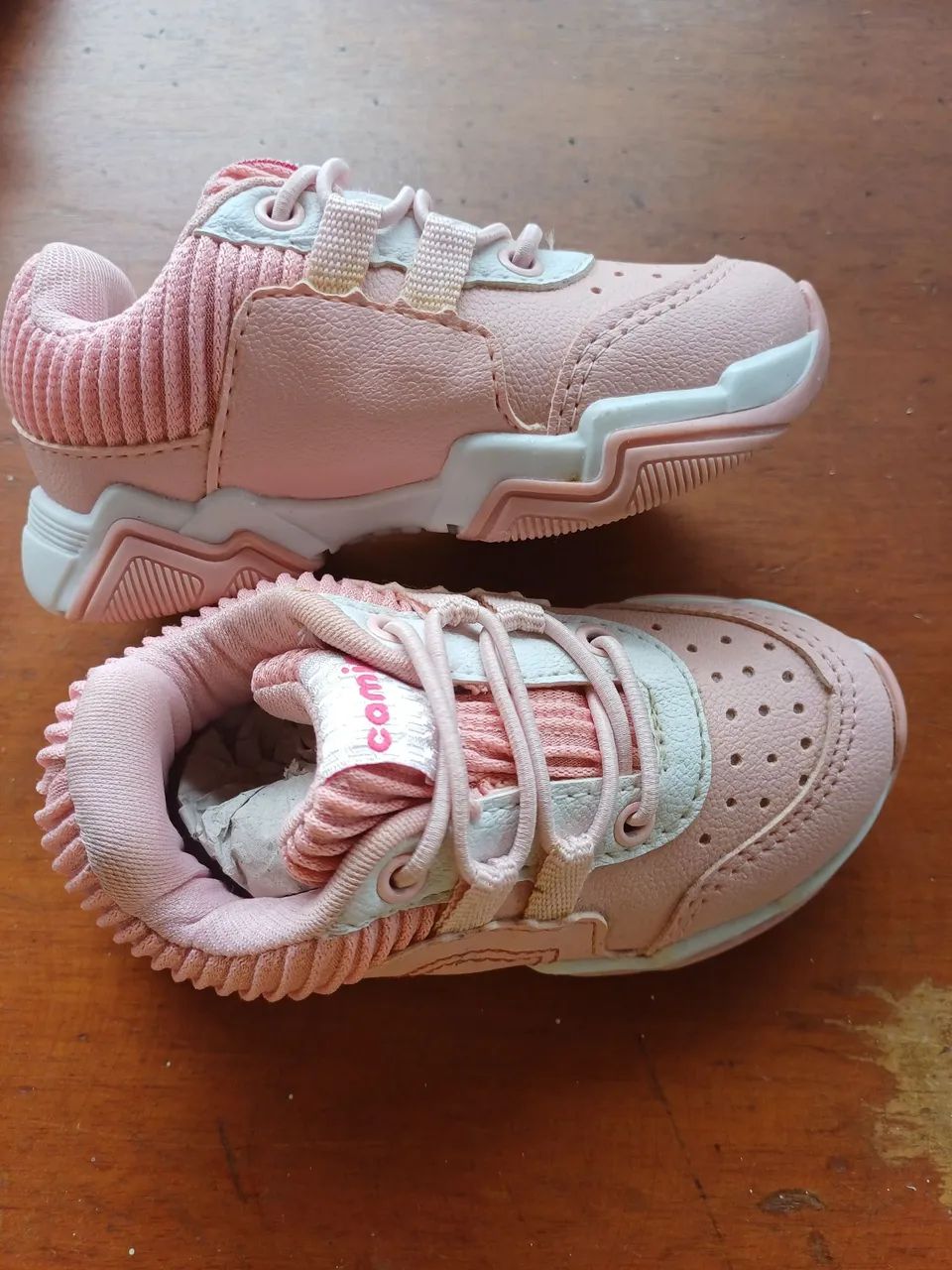 Tênis Camin n°21, Rosa - Novo - Foto 3