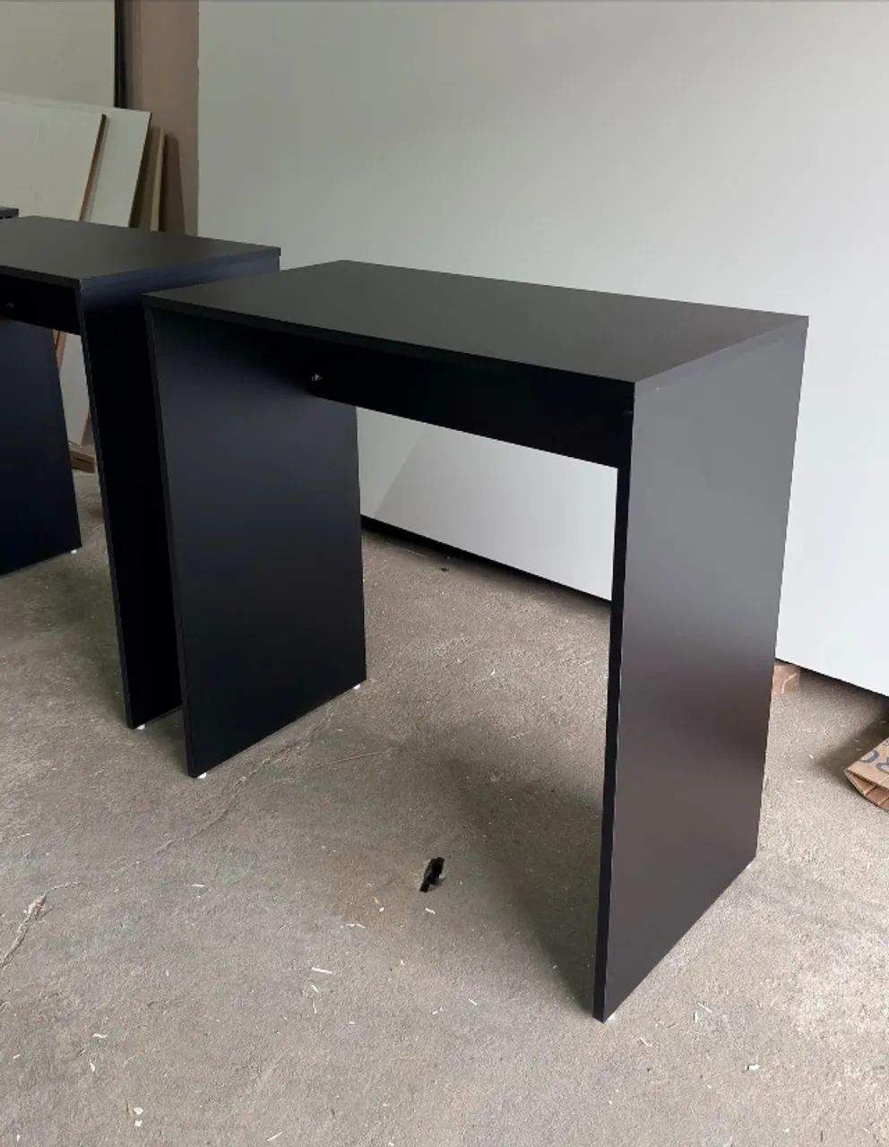 ESCRIVANINHA A PRONTA ENTREGA DE MDF PREMIUM PRETO - Foto 4