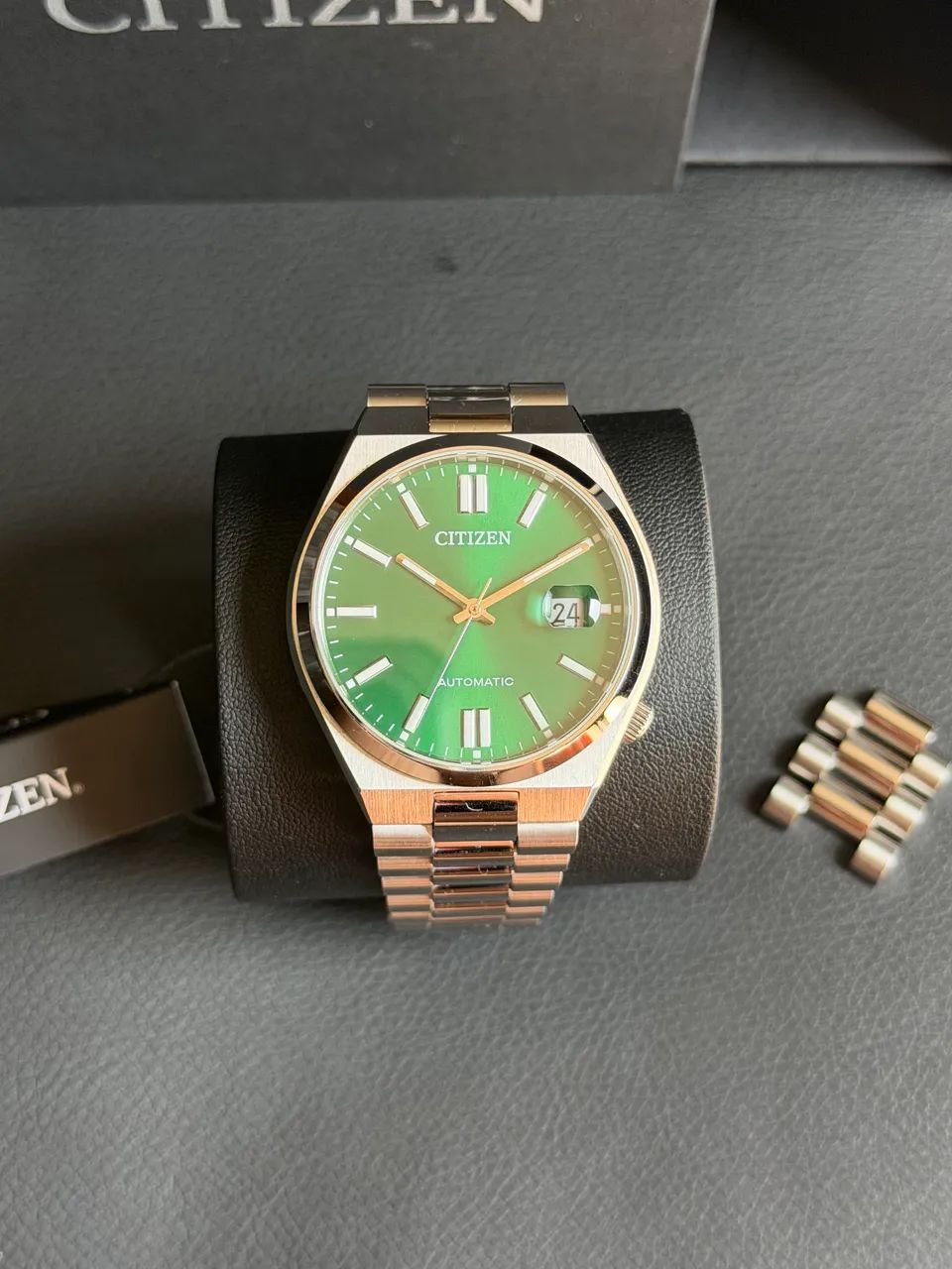 Relógio Citizen Tsuyosa - Verde - Foto 2