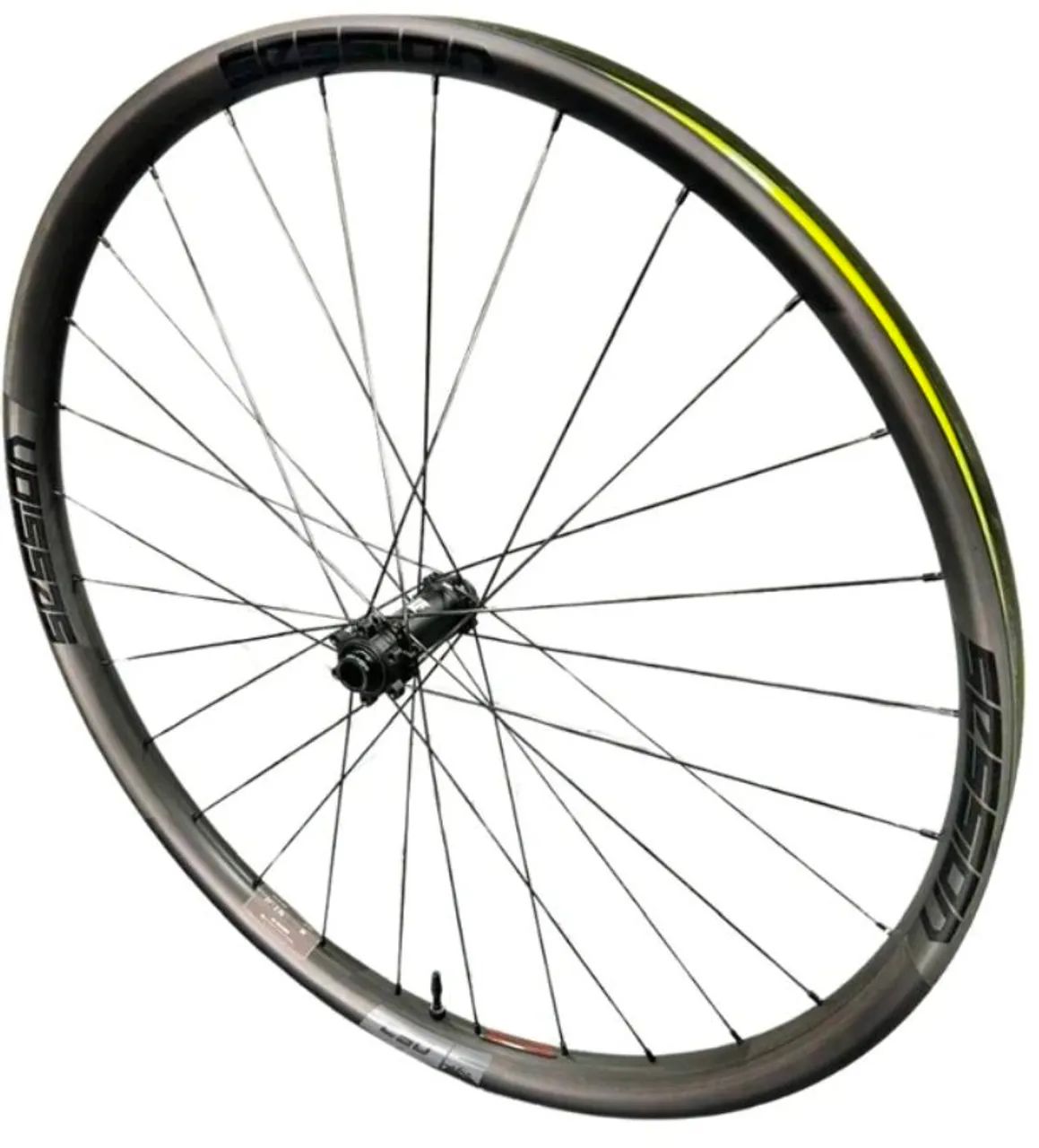 Roda dianteira de carbono Session C30 Boost MTB - Foto 2