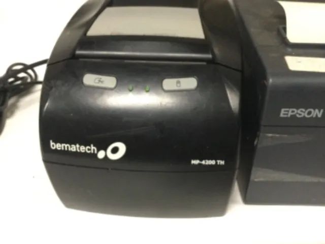 Lote 2 impressoras térmicas bematech mp4200th epson m249a - Foto 3